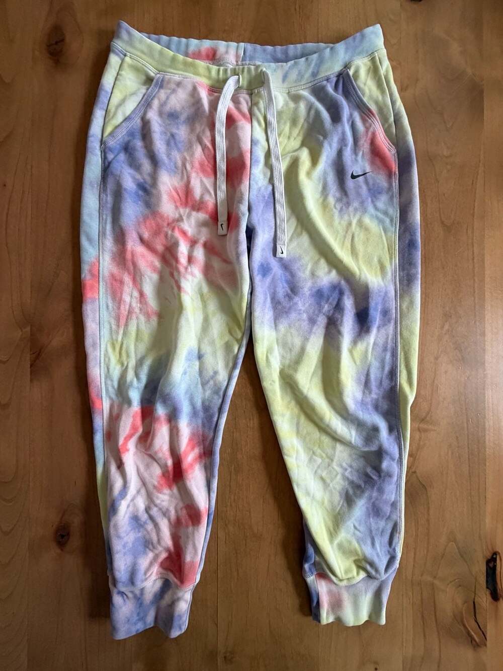 Nike Dri-Fit Pastel Tie Dye Jogger Sweatpants Medium